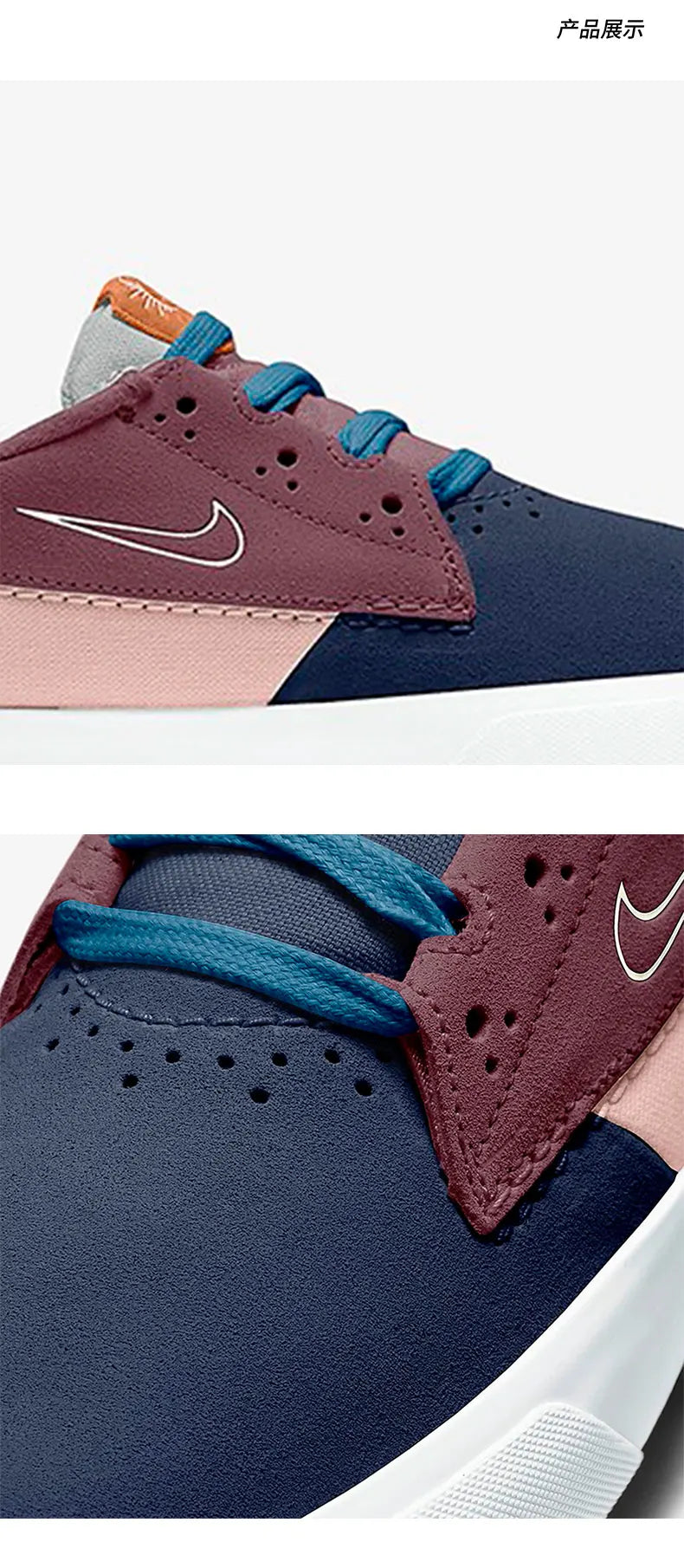 Nike genuine SB CHRON 2 men's and women's foam low top lightweight skateboard shoes BV0657-404