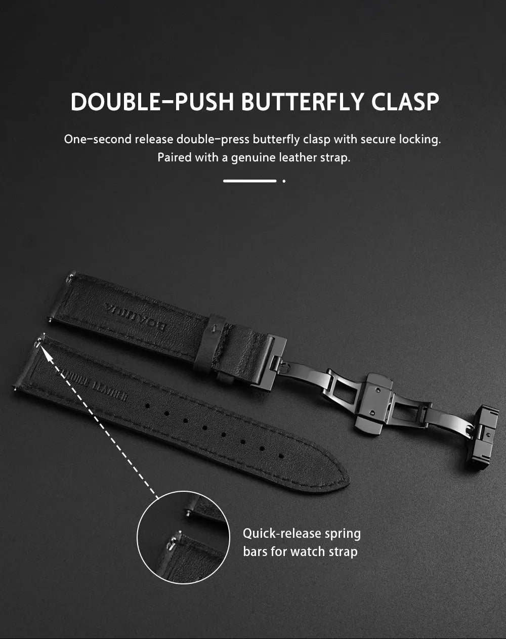 BORIAGE(BOAIJIUA) Men's Fully Automatic Mechanical Watch Original Design Cut out 50m Water Resistant Luminous Wristwatch