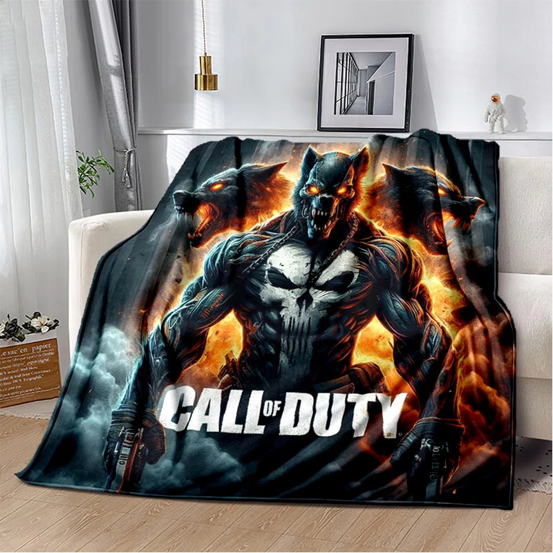 29 Style New Call of Duty COD Ghost Simon Gun Games Blanket,Soft Throw Blanket for Home Bedroom Bed Sofa Travel Cover Kids Gift