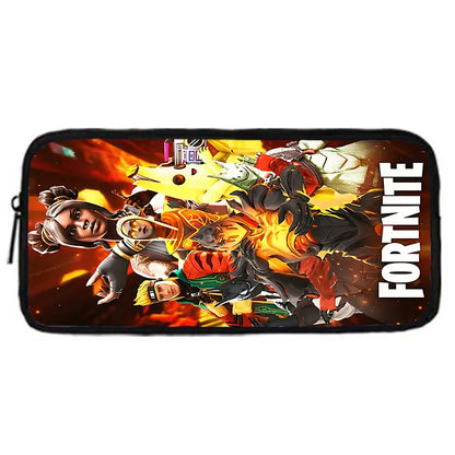 Hot Game Design Child Backpacks F-FortniteS Lunch Bag Pencil Case Pupil Large Capacity School Bags For Boy Girl Best Gift