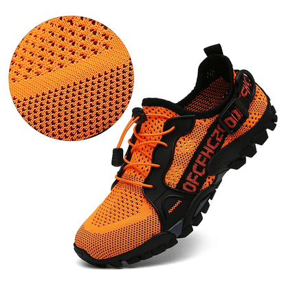 New Men's Outdoor Leisure Hiking Shoes Women's Beach Shoes Wading Shoes Couples Quick-Drying Rock Climbing Sneakers 36-47#