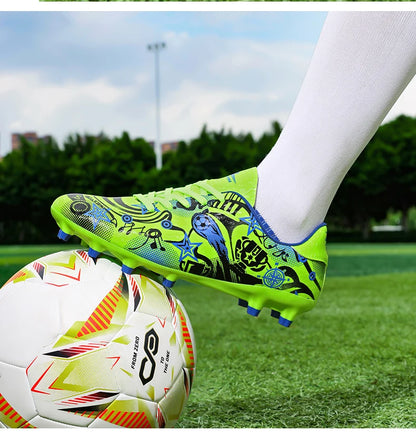 New Men Soccer Shoes Boys Original Football Shoes TF/AG Indoor Professional Football Field Boots Society Cleats Sneaker Non Slip