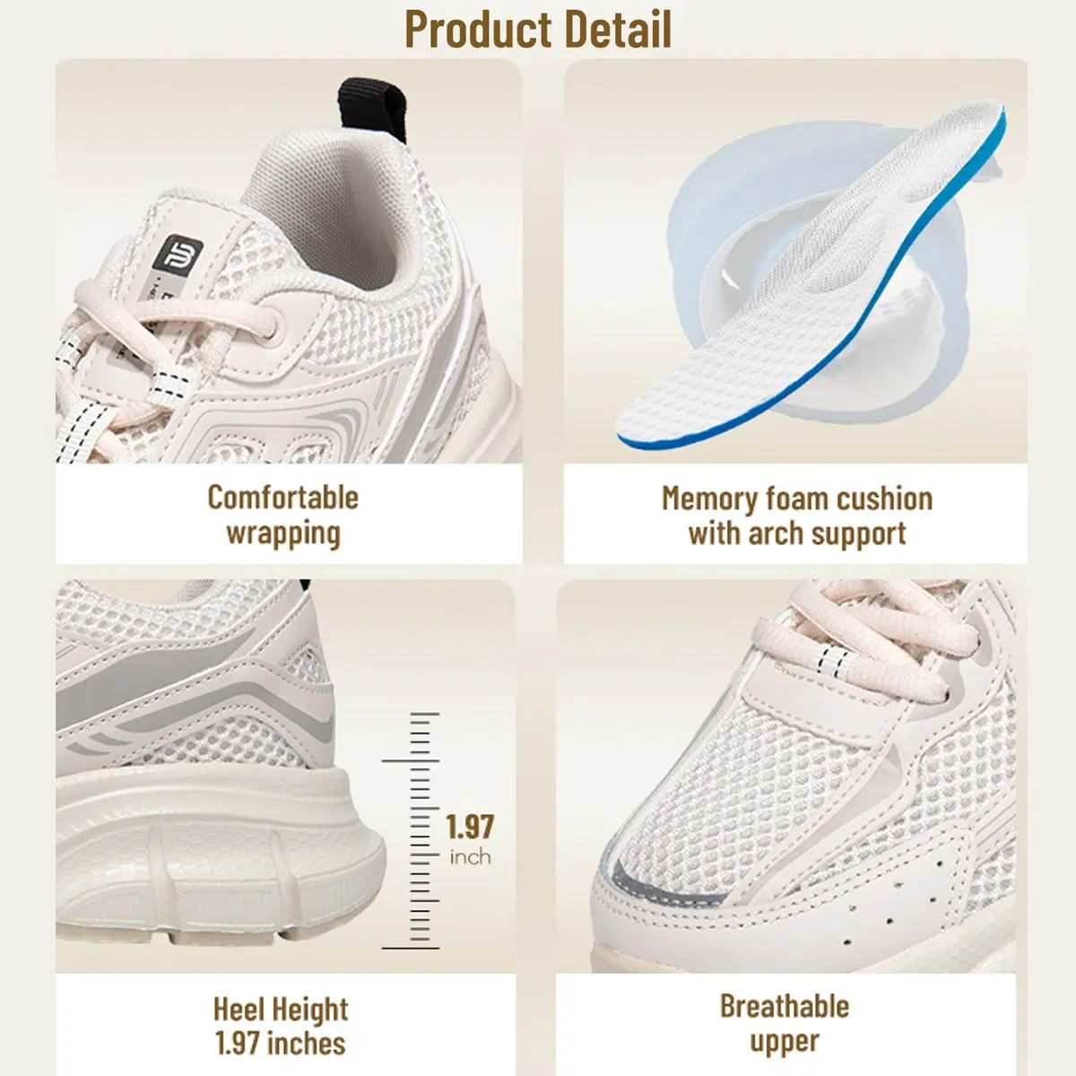 Baasploa Women Running Shoes Fashion Lightweight Mesh Non-slip Jogging Sneaker Female Outdoor Breathable Colorful Casual Shoes