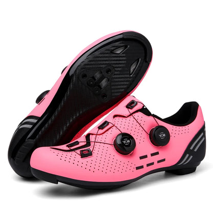 High-Quality Cycling Shoes Men's SPD Self-Locking Racing Bicycle Sports Shoes Women's MTB Mountain Non-Slip Cycling Shoes 36-47