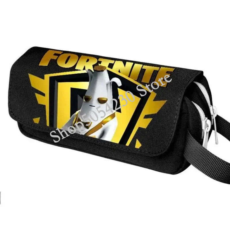 Mochila Fortnite Games, mochila escolar Fortnite para adolescentes, unissexo, com compartimento para portátil, para escola, viagens e uso casual