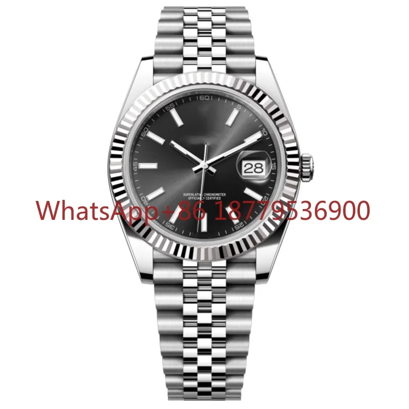 2026 Men's 904L Stainless Steel Automatic Mechanism Sapphire glass 41MM Watches Customized