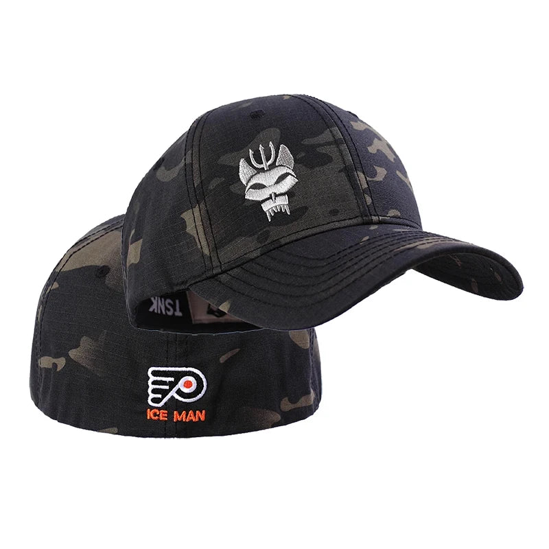 Fashion Cotton Baseball Cap Men Women Military Enthusiasts Tactical Cap Snapback Stretchable Hat Running Fishing Gorras