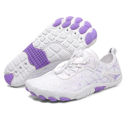 Men Wading Shoes Barefoot Quick-Drying Beach Shoes Outdoor Non-Slip Upstream Swimming Diving Shoes Women Water Sports Shoes