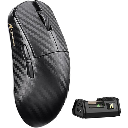 Rato Gaming Sem Fios ATTACK SHARK R11 ULTRA 49g em Fibra de Carbono 8000Hz, 42000 DPI, 20000 FPS, PAW3950MAX, Chip Nordic 52840