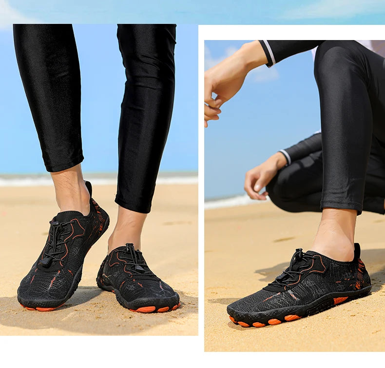 Barefoot Shoes Men And Women Outdoor Beach Shoes Quick-Drying Non-Slip Shoes, Water Sports indoor Fitness Shoes, Sports Shoes