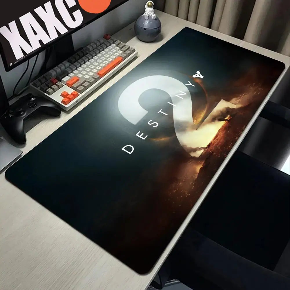 Destiny 2 Mouse Pad Cartoon Lockedge Large Gaming Pad Computer Gamer Keyboard Mouse Mat Desk Mousepad for PC Desk Pad