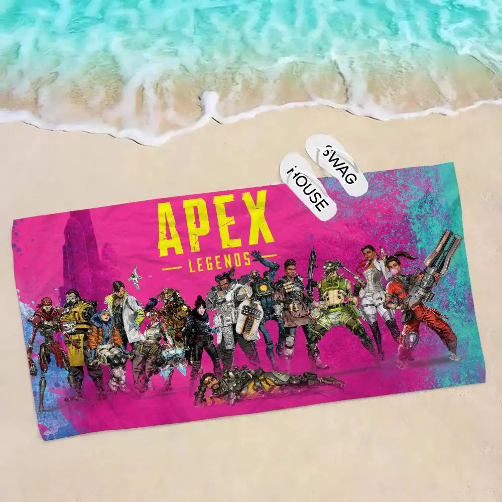 Apex Legends Octane Microfiber Beach Towel Absorbent Quick dry Soft Yoga Swimming Resort Mountain Climbing Towel