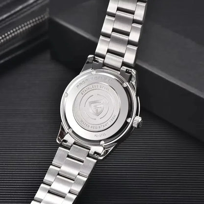 2025 PAGANI DESIGN 38MM Men's Classic Fashion Quartz Watches PD1731 VH31 Mov Stainless Steel Sport Waterproof Clock reloj hombre
