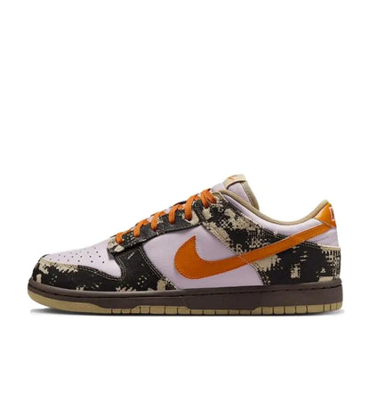 Nike Dunk Low Pink and White Colorway Low-Top Retro Casual Sneakers Durable Skate Shoes for Women DD1873-112