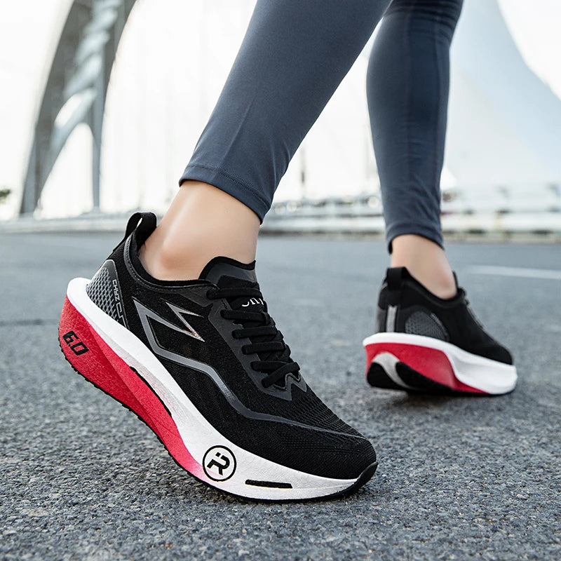 New Sports Shoes for Men&Women, Running Sneakers, Carbon Plate, Male Marathon Racing, Shock-absorbing, Athletics Training Shoes