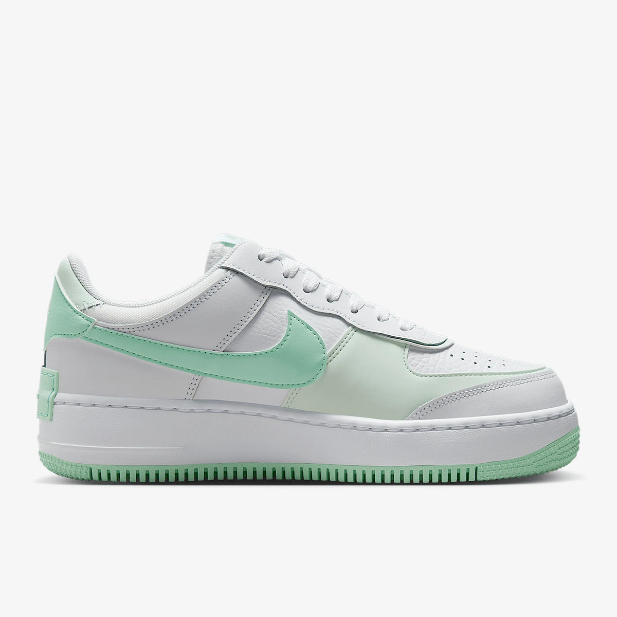 Nike Genuine AIR FORCE 1 Women's Thick-Sole Low-Top Classic Sneakers FZ3773-100