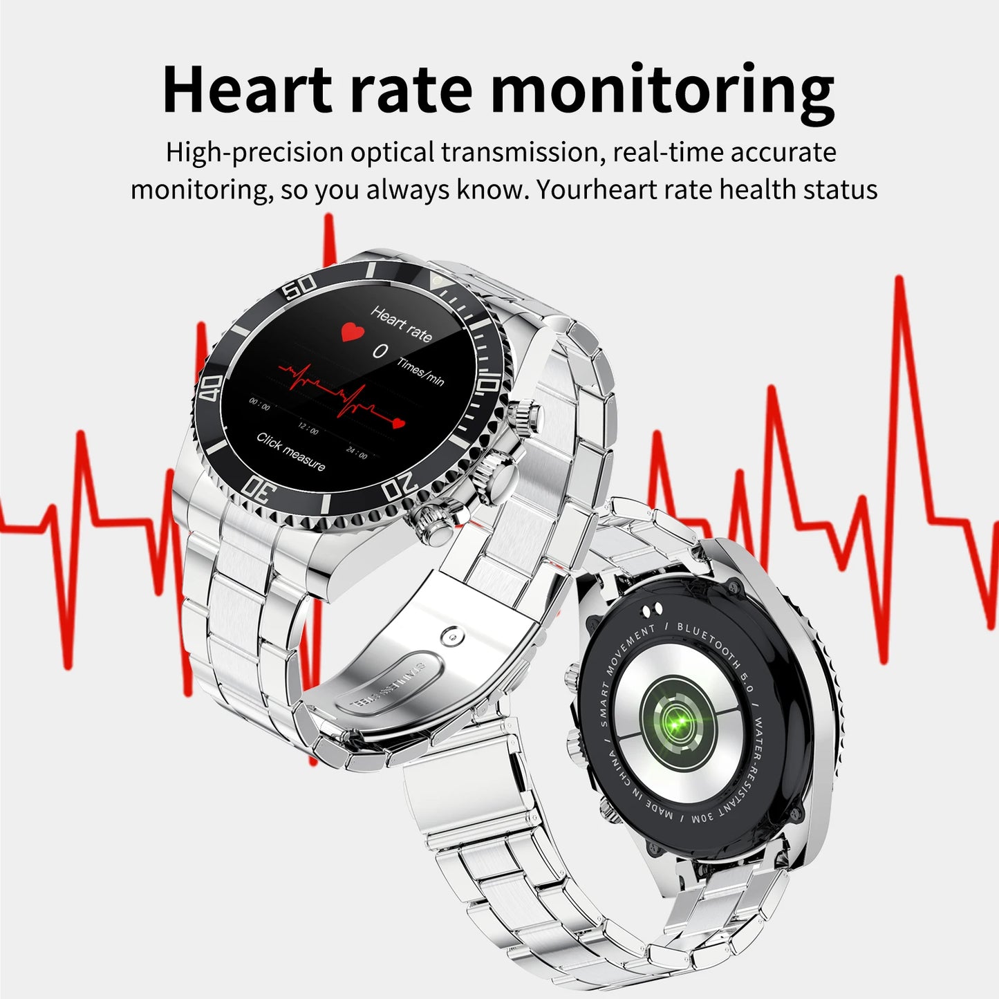 Aiweile AW12 New Style Luxury Smart Watch Dials Answer Call For Men Waterproof Sport Digital Business Watch For Gift