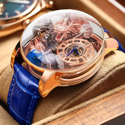 PINDU Upgraded Version Pindu Russian Roulette Celestial Series Quartz Watch Men's Astronomical Casino Las Vegas Men's Watch