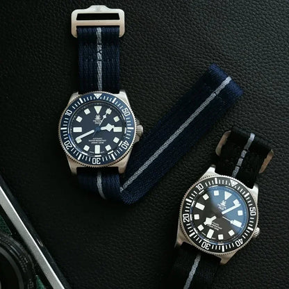 Relógio Mecânico Tactical Frog FXD V4, Movimento Automático NH35, Titânio, para Homem, 200m à Prova de Água, Safira, Luminoso, 42mm
