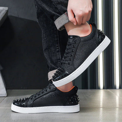 Hot-Selling Skateboard Shoes for Men Leisure Walk Sneakers Versatile Men Vulcanized Shoes Outdoor Tenis Masculino Punk Trainers