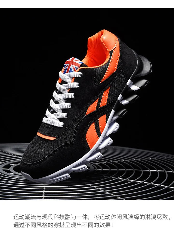New Men's and Women's Running Shoes Breathable Casual Sneakers Anti-slip Vibration Comfortable Outdoor Sprots Walking Shoes36-48