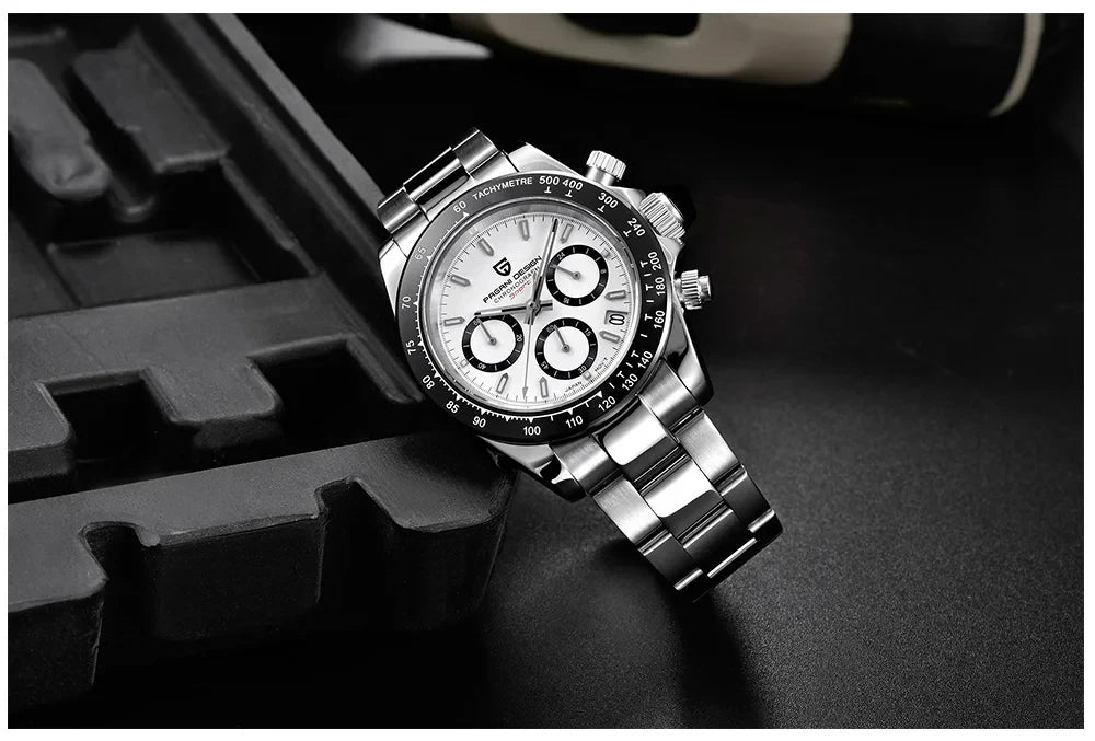 Gold 1644 PAGANI DESIGN 2026 New Men's Watches Top Brand Luxury Mens Quartz Wrist Watch Men Watch Men Chronograph Waterproof