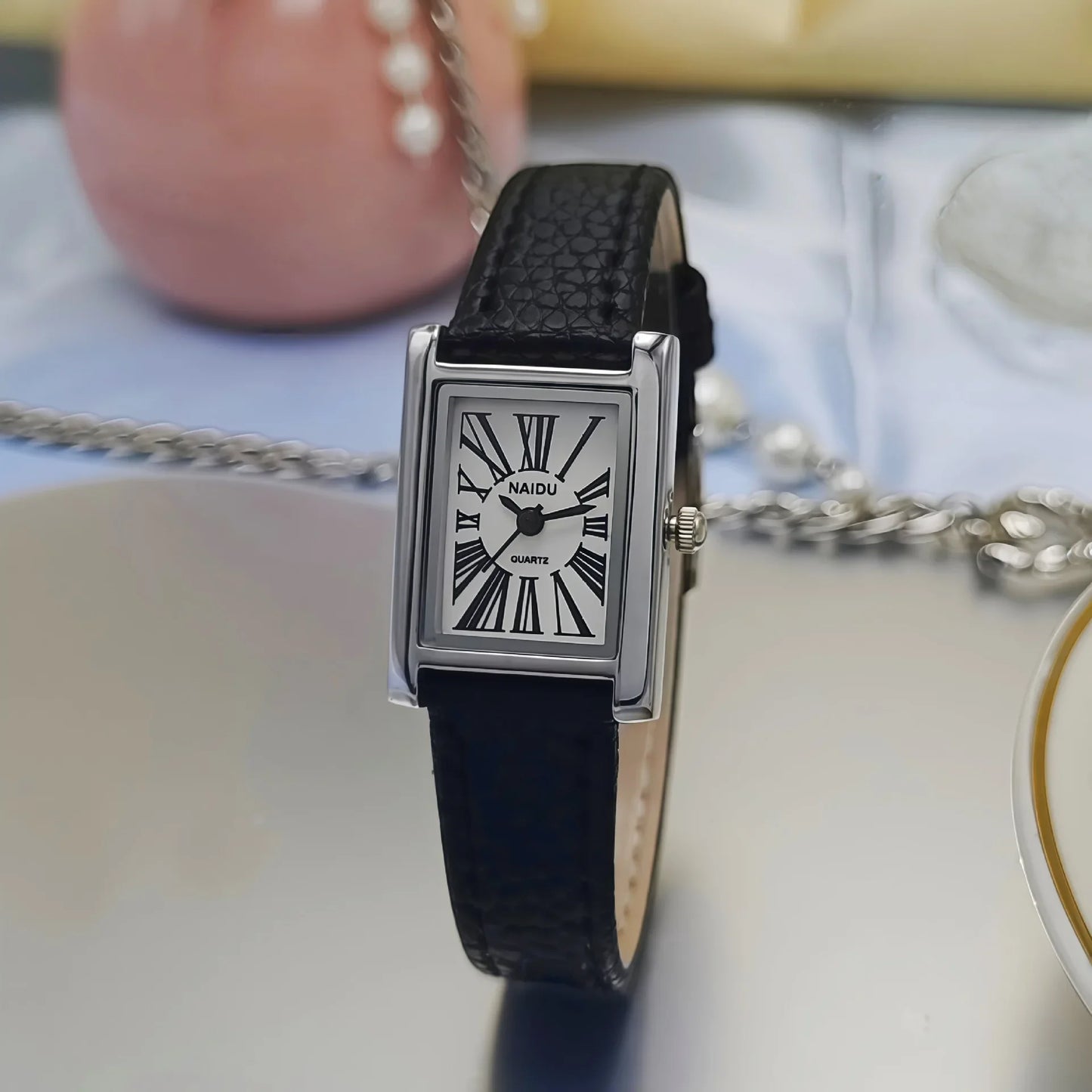 Hot Sale Women Watch Fashion Leather Strap Quartz Wristwatches Luxury Roman Dial Girl Ladies Gift Watch Relojes Para Mujer