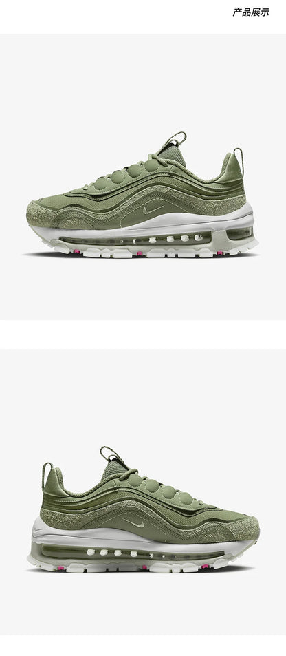Chaussures de course Nike Air Max 97 pour femme, à amorti d'air et respirantes, FB4496-300