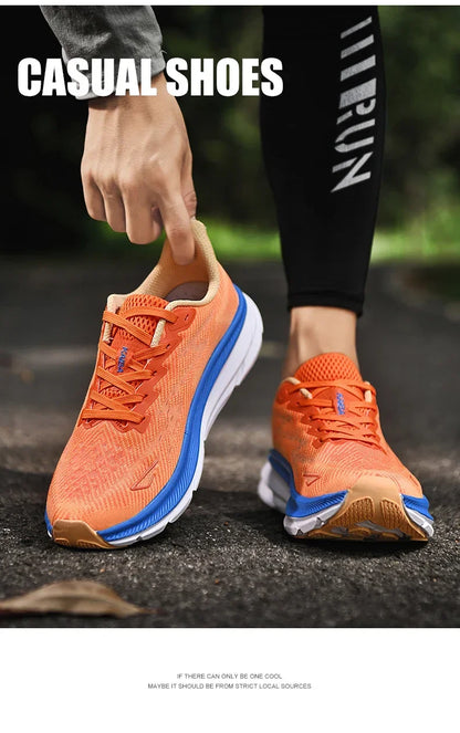 Ténis desportivos casuais 2025 para corrida, outdoor, confortáveis para primavera/verão, antiderrapantes, unissexo para homem e mulher, sapatilhas de treino macias para homem