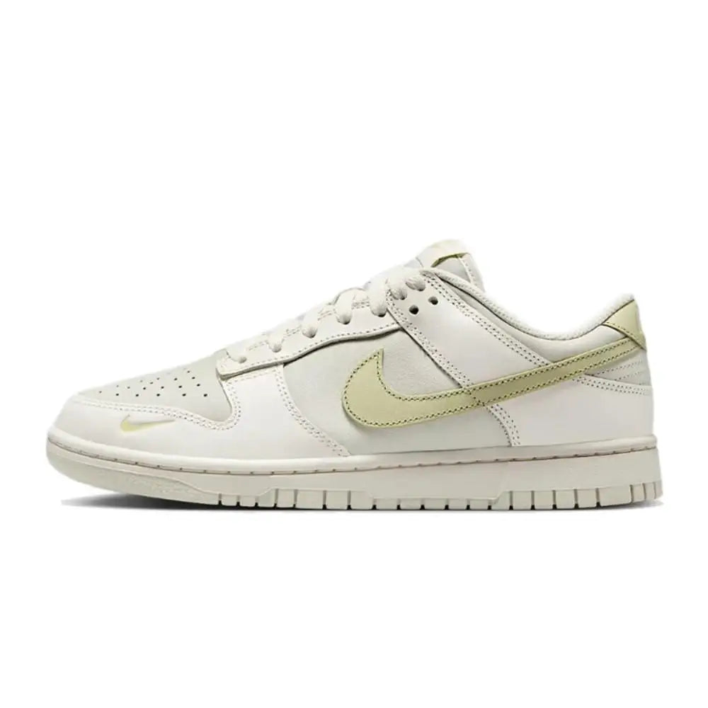 Nike Dunk Low Pink and White Colorway Low-Top Retro Casual Sneakers Durable Skate Shoes for Women DD1873-112