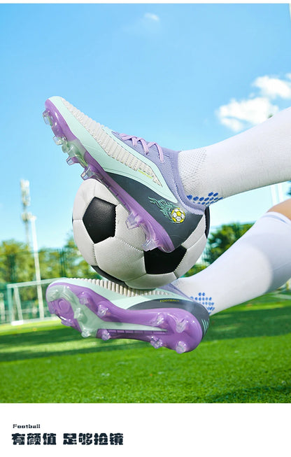 Men Football Boots Society Professional Original Resistant Casual Male Ultralight Outdoor Soccer Shoes Non Slip Football Shoes