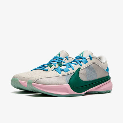 Oryginalne męskie buty do koszykówki Nike ZOOM FREAK 5 EP z amortyzacją DX4996-100