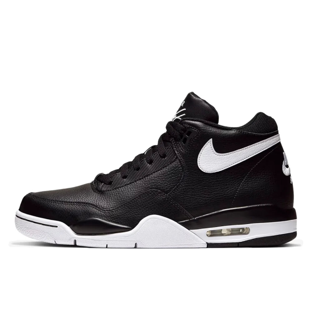 Nike Flight Legacy Mid-Top Retro Basketball Shoes with Slip-Resistant, Durable, and Cushioned Construction Unisex BQ4212-002