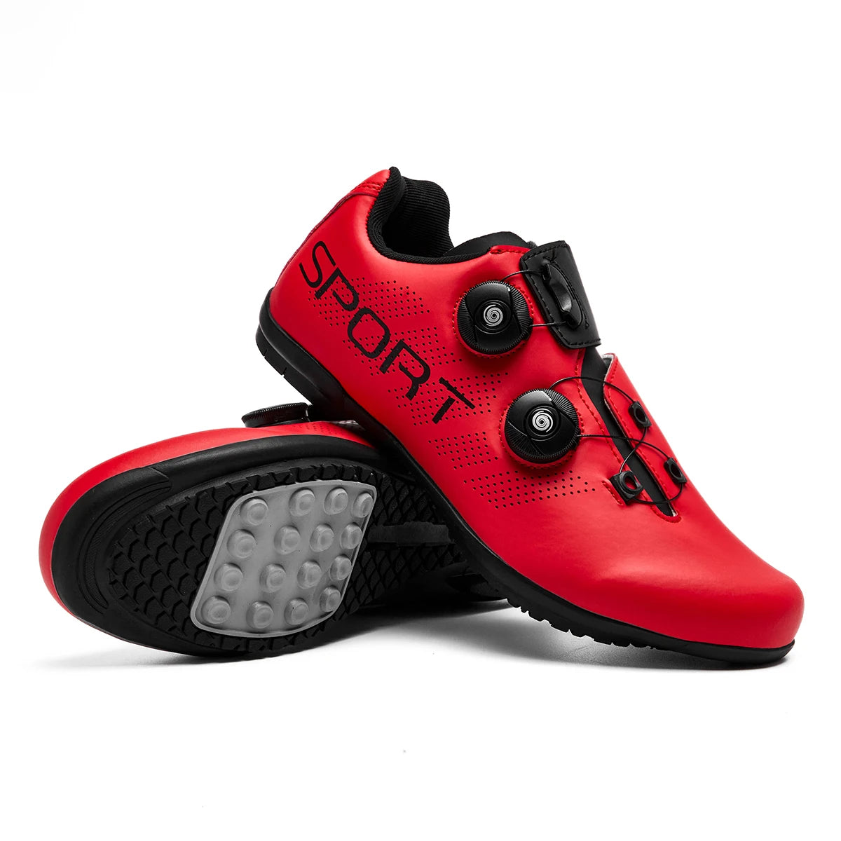 Lock-Free Cycling Shoes Flat Pedal Shoes Men Bike Cleat Sneaker MTB Bicycle Biking Women Breathable Indoor Boots