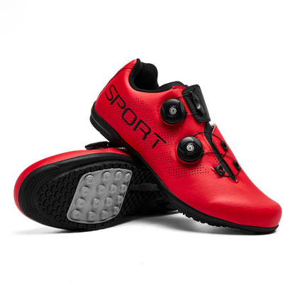 Lock-Free Cycling Shoes Flat Pedal Shoes Men Bike Cleat Sneaker MTB Bicycle Biking Women Breathable Indoor Boots