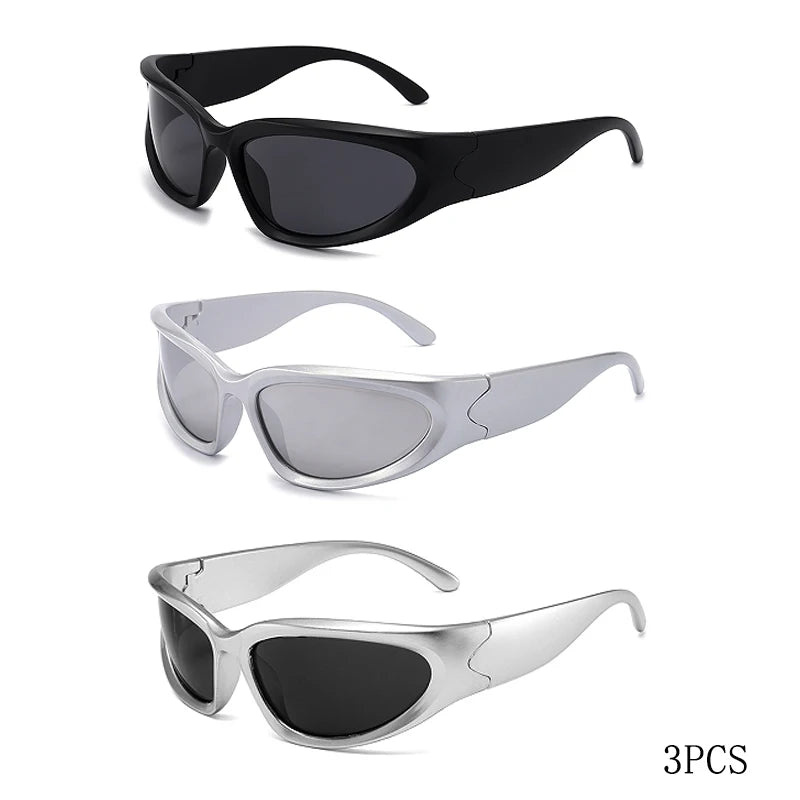 New Y2k Sunglasses For Men And Women Sports Cycling Glasses Uv400