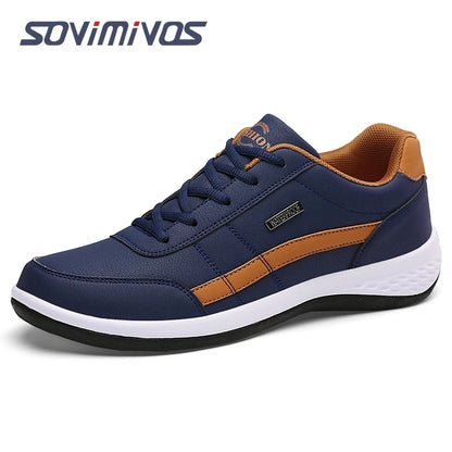 Mens Walking Shoes - Slip On Tennis Running Shoes Memory Foam Lightweight Work Sneakers for Indoor Outdoor Gym