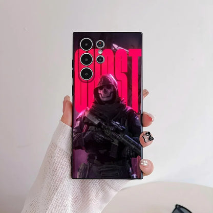 C-COD Call Of D-Duty Phone Case For Samsung Galaxy S25 S24 S22 S23 Ultra S21 S20 Plus 5G Frosted Non-Slip Full Cover Soft Case