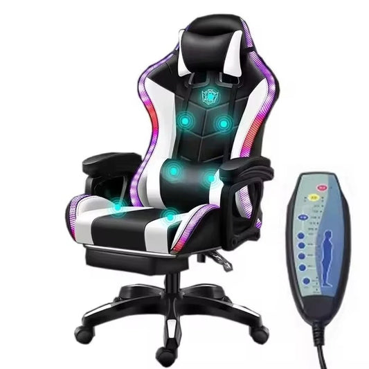 Fast Shipping Gamer Chair Cheap Computer Gaming Chair Computer Adjustable Racing Gaming Chair with RGB and Massage