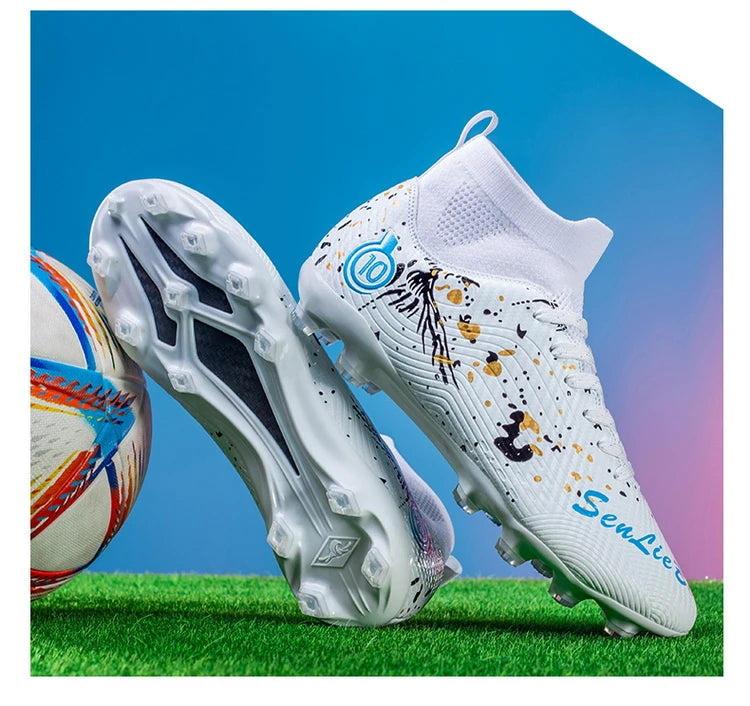 High Quality Soccer Cleats for Men Soccer Shoes Society Boys Football Boots Children Football Shoes Sneakers Unisex Soccer Boots