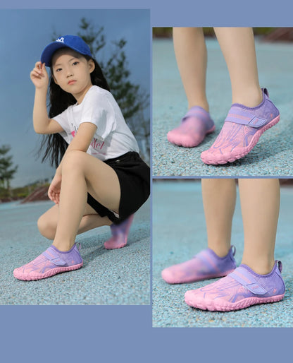 NEW Children Boys And Girls Beach Quick Diving Shoes Qianjiang Swimming Shoes Indoor Fitness Floor Shoes Bathroom Shoes 29-38#