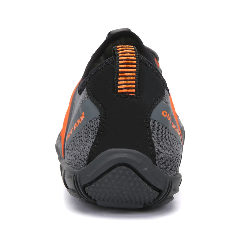 Mens Minimalist Running Cross Training Shoes Barefoot Shoes Big Toe Box Five Finger Shoes Saguaro Barefoot Pit Viper Paracord