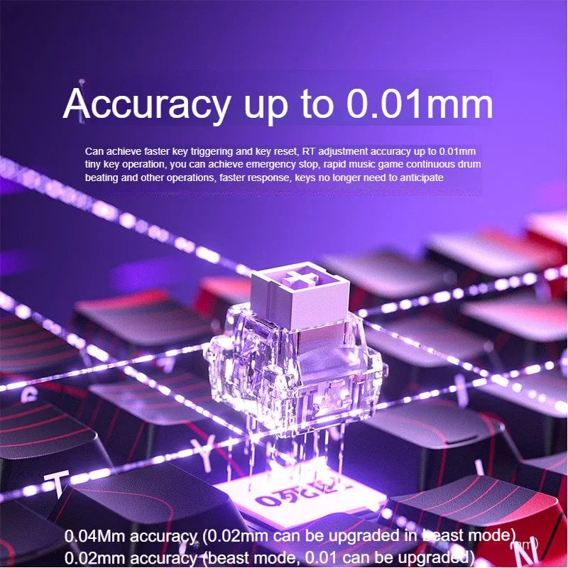 AULA WIN60 HE Magnetic Keyboard Wired Trigger 8K Return Esports Gamer Customize RGB Mechanical Gaming Keyboard