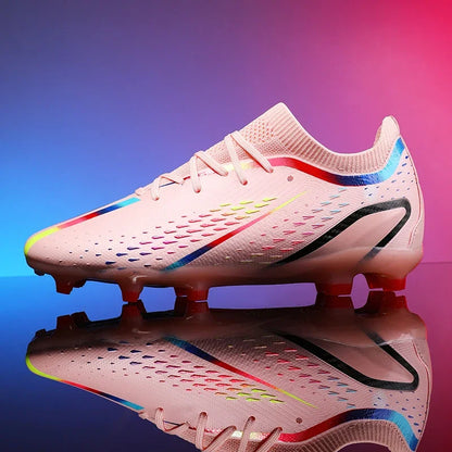 New Men Ultralight Soccer Shoes TF/FG Professional Football Boots Unisex Non-Slip High-quality Wholesale Drop Shipping Training