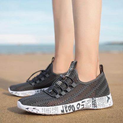 Men Women Aqua Shoes Wading Water Upstream Outdoor Sports Beach Sneakers Canyoning Camping Amphibious River Tracing Creek