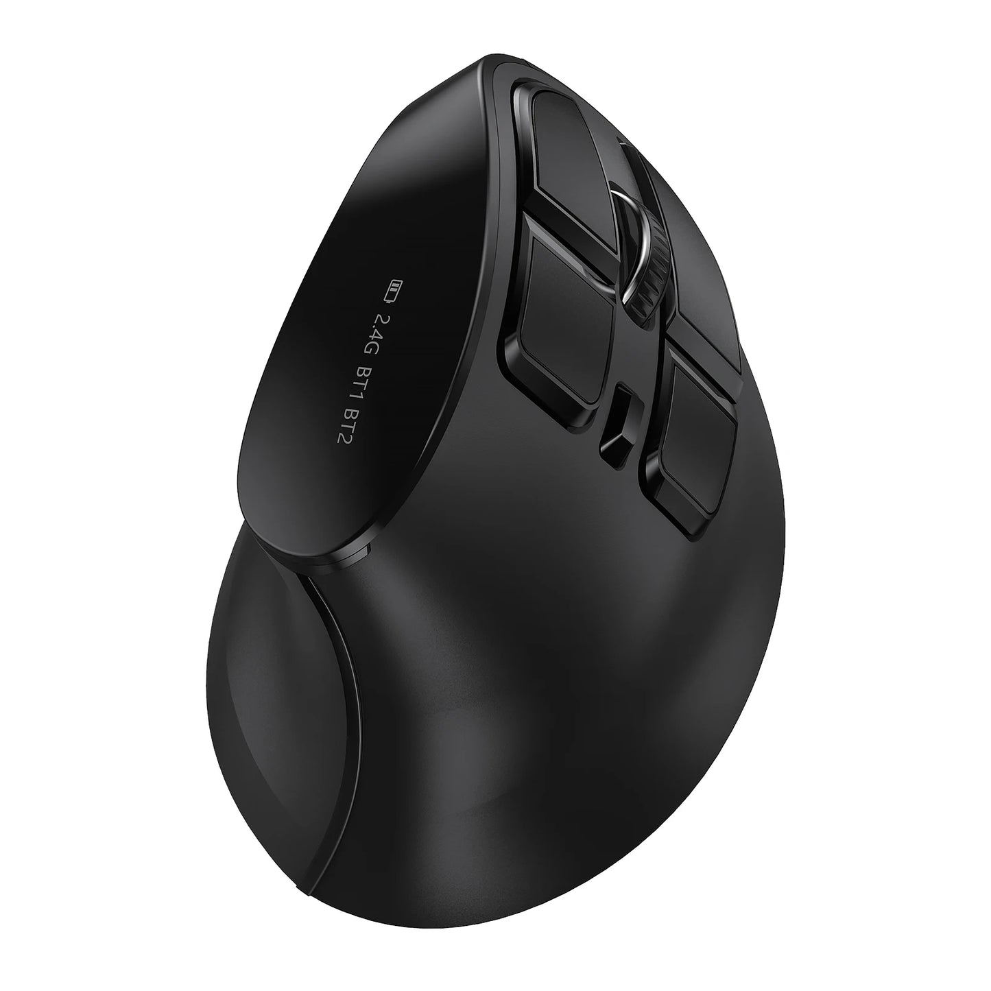 Seenda Vertical Wireless Mouse Bluetooth 5.0 3.0 Mouse for Tablet Laptop PC Mac iPad Rechargeable 2.4G USB Ergonomic gaming Mice