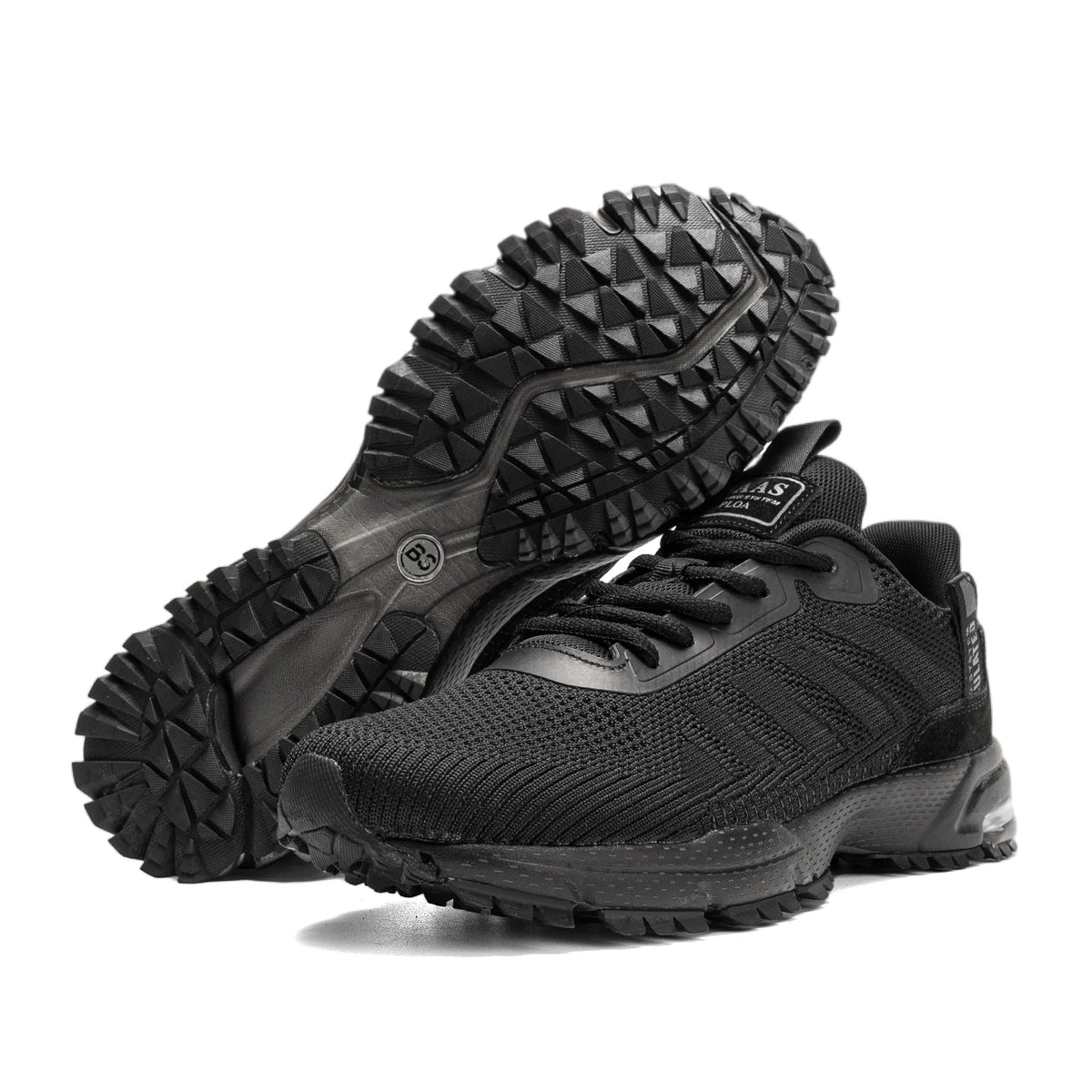 Ténis de corrida para homem Baasploa – Ténis casuais de malha, leves e de design, para corrida, respiráveis, com atacadores, para caminhada desportiva