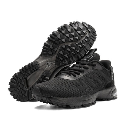 Ténis de corrida para homem Baasploa – Ténis casuais de malha, leves e de design, para corrida, respiráveis, com atacadores, para caminhada desportiva