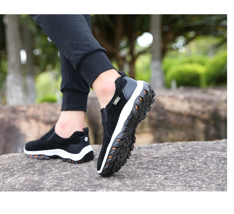 New Outdoor Hiking Camping Light Running Jogging Casual Sports Men's Shoes Non-slip Loafers Hiking Shoes Large Size 38-50