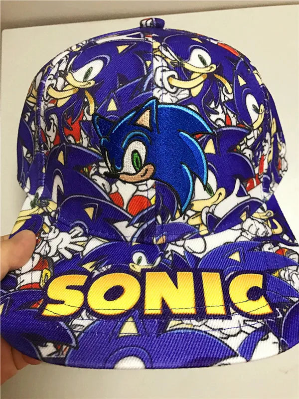 Supersonic Mouse Four Seasons Cap Movable Doll Toy Adjustable Hedgehog Anime Hip-hop Cap Baseball Cap Hat Student Boy Girl Hat